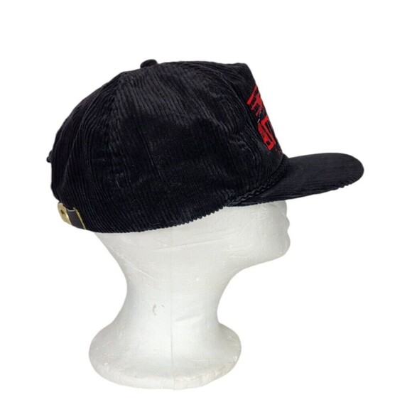 Vintage Corduroy Doug Geeting AVIATION Triplane Rope Strapback Trucker Hat NEW - Picture 5 of 9